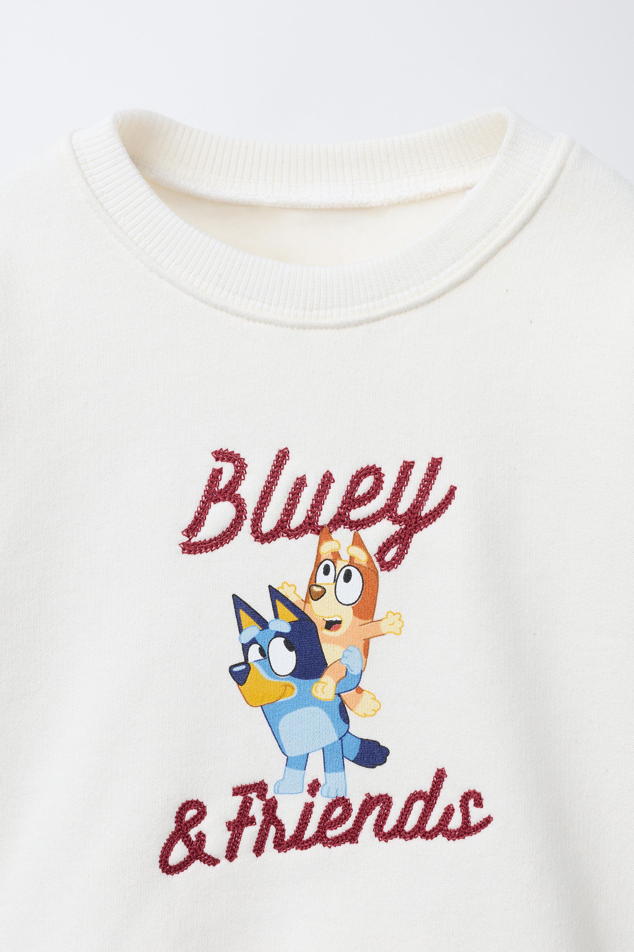 SWEAT BRODERIE BLUEY © LUDO STUDIO